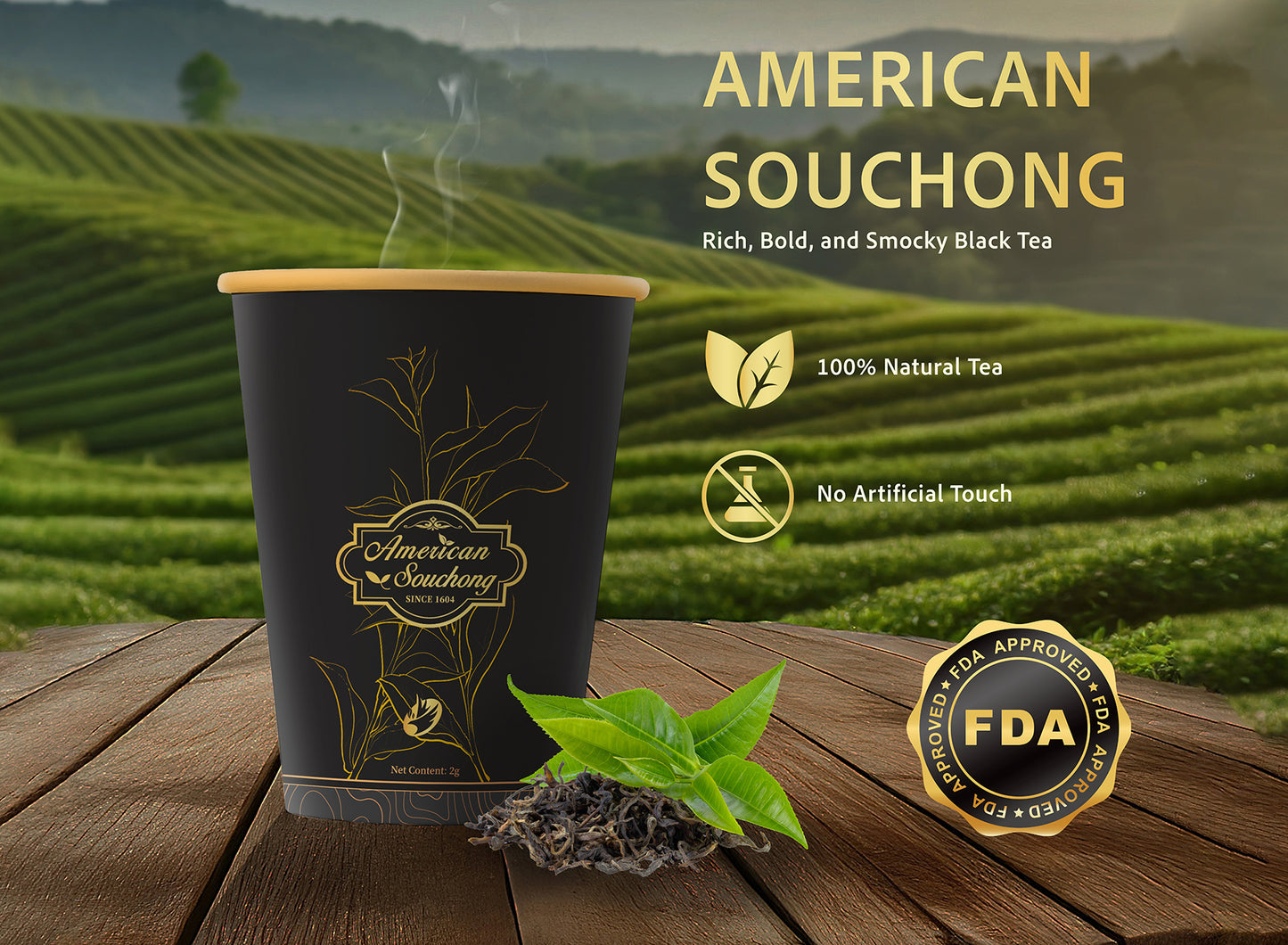 American Souchong Black Tea – Cup Collection