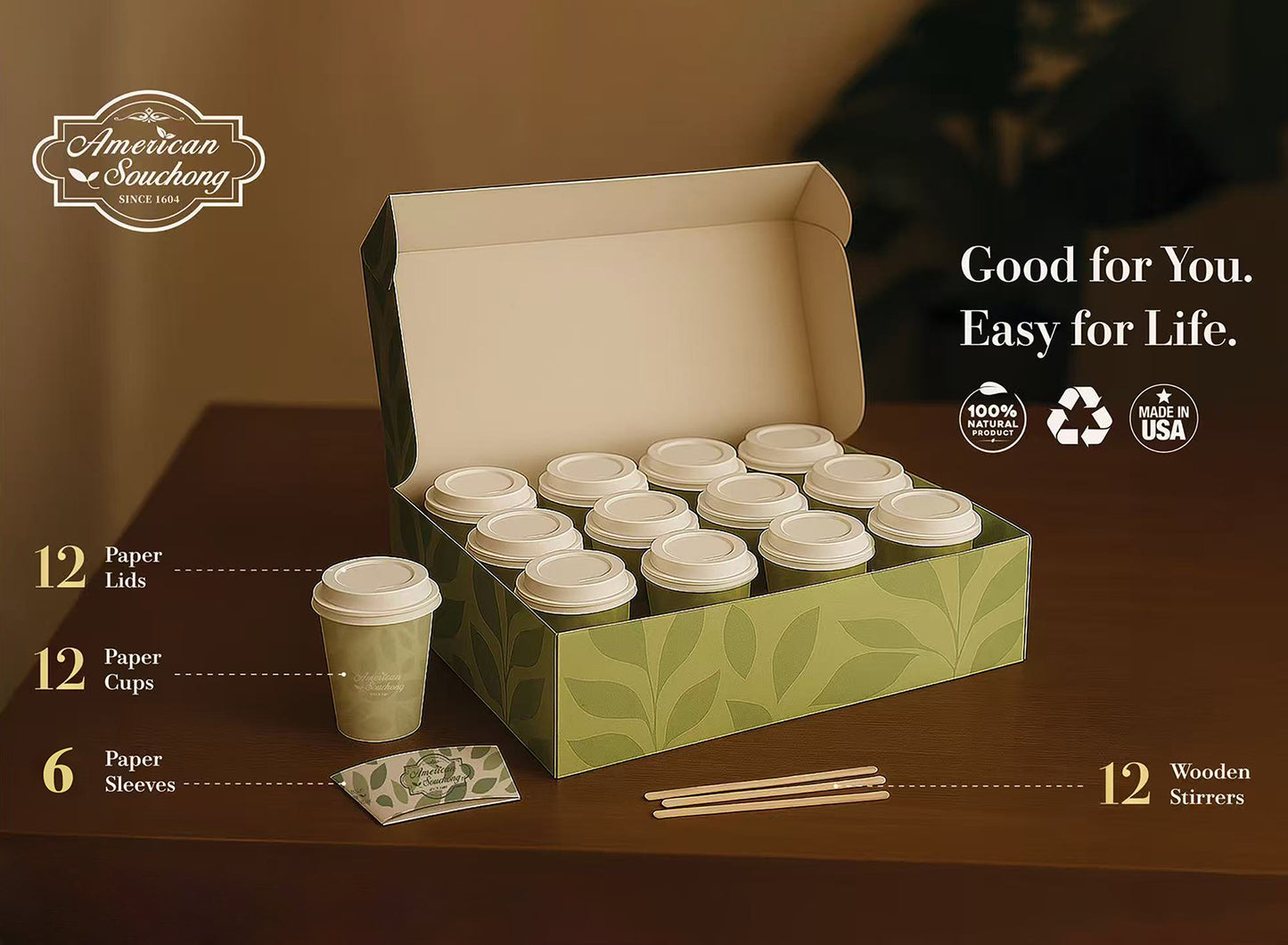 American Souchong Black Tea FAMILY SIZE – Cup Collection